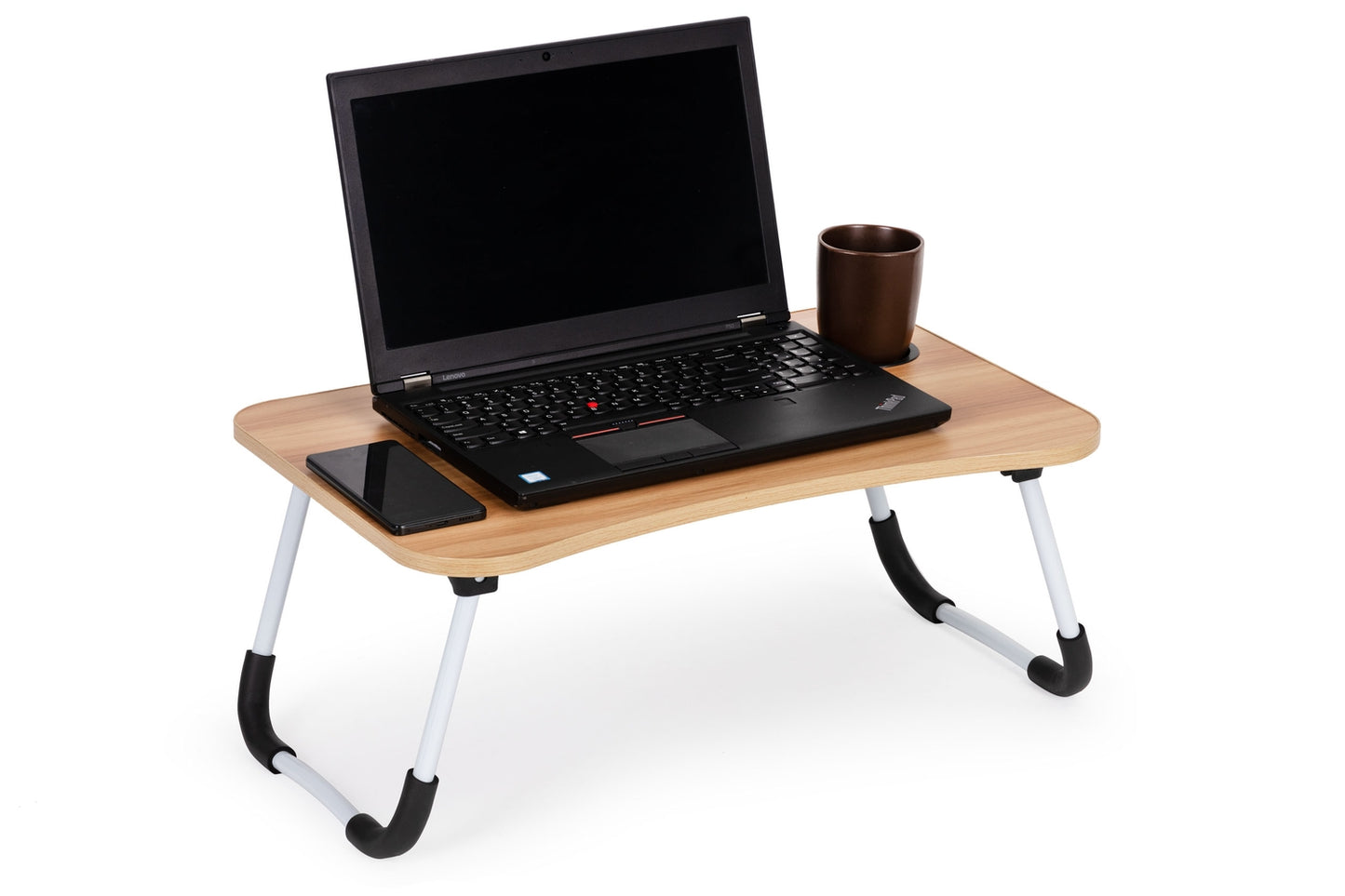 Laptop stand for bed table 60x40cm - Wood