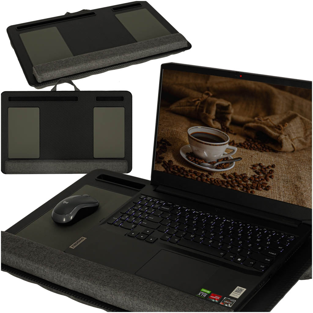 Laptop table stand black