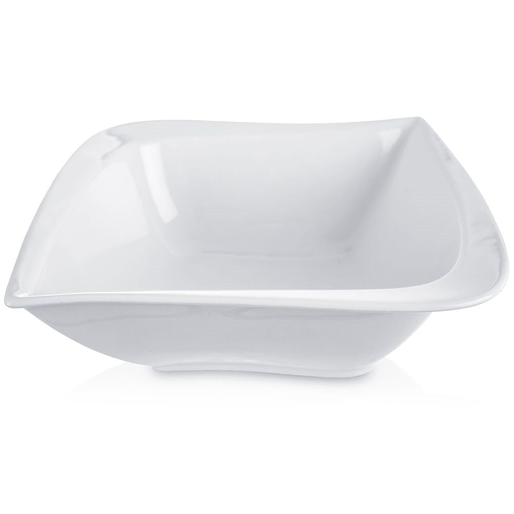 Large Bowl 1.3 L in White Porcelain - Stylish and Versatile