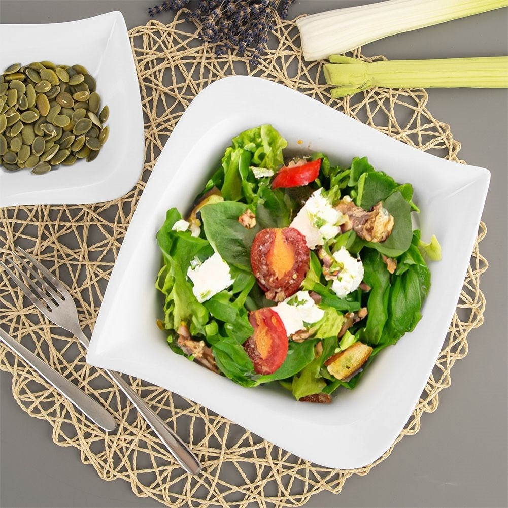 Large Bowl 1.3 L in White Porcelain - Stylish and Versatile