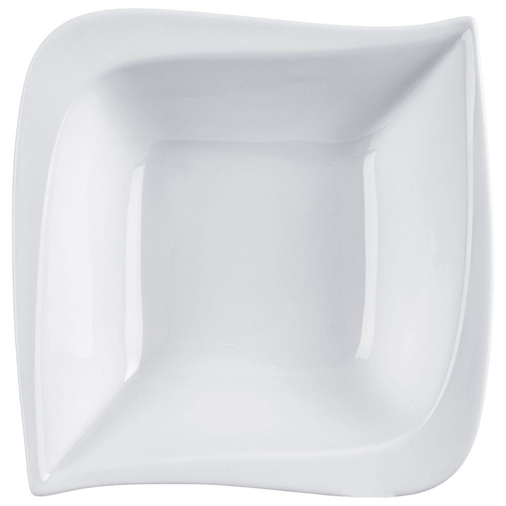 Large Bowl 1.3 L in White Porcelain - Stylish and Versatile