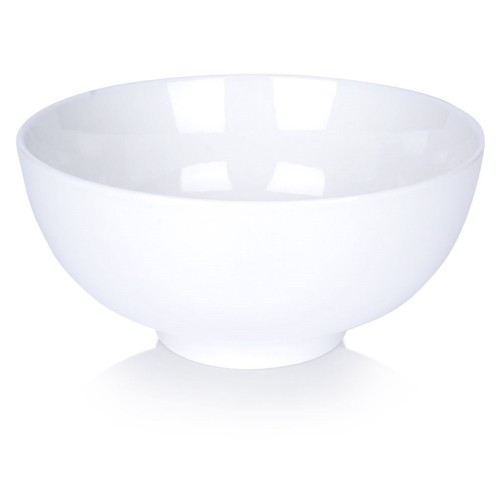 Large Bowl in White Porcelain - 1.6 Liter
