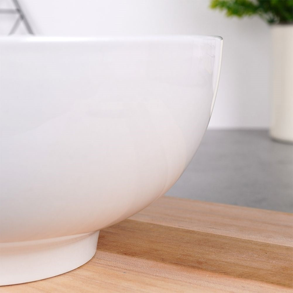 Large Bowl in White Porcelain - 1.6 Liter