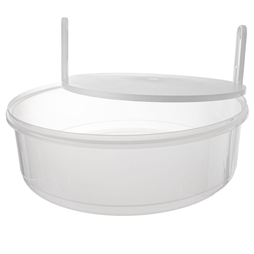 Large Cake Storage Container with Lid and Removable Insert