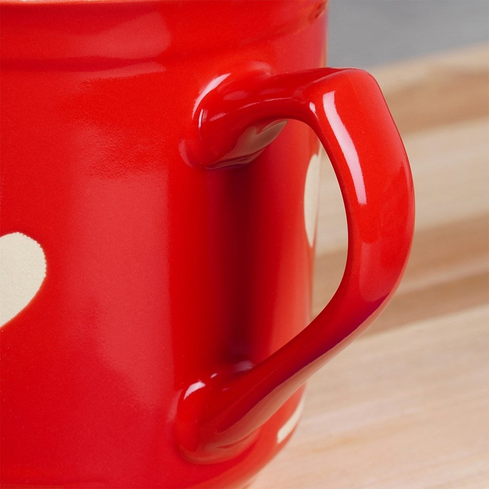 Large Ceramic Mug with Handle for Coffee and Tea