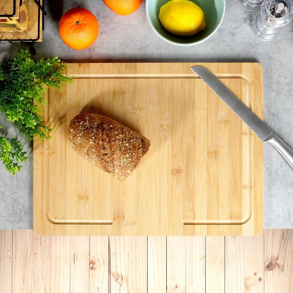 Large Cutting Board with Bamboo Edge