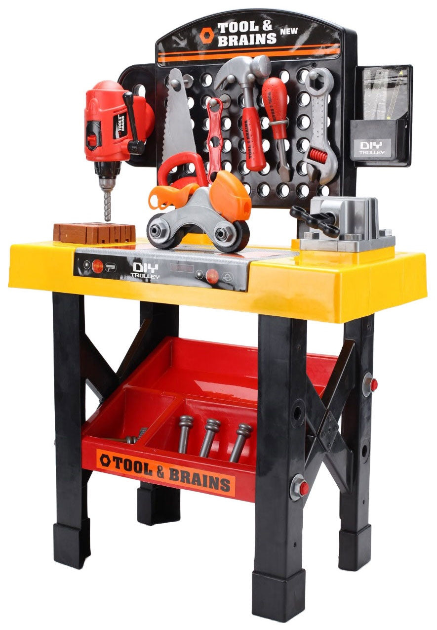 Large DIY workshop "Tool & Brains," 39 pieces