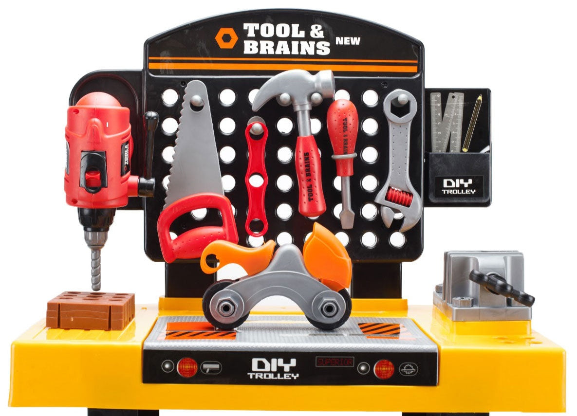 Large DIY workshop "Tool & Brains," 39 pieces
