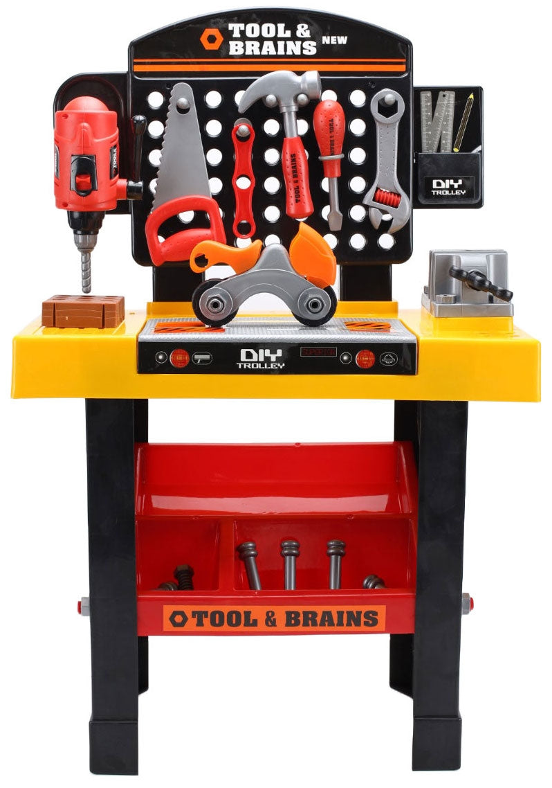 Large DIY workshop "Tool & Brains," 39 pieces
