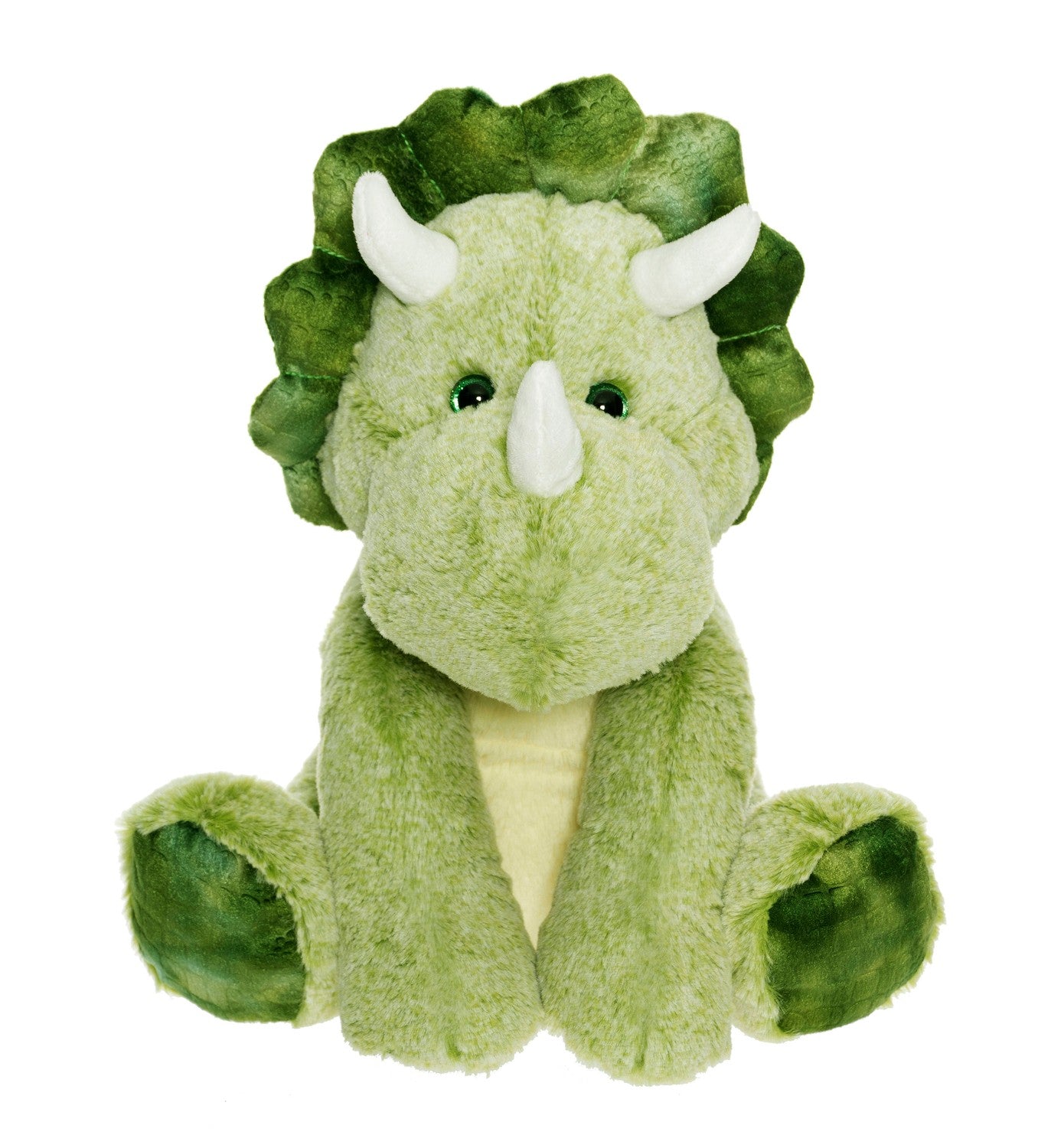 Green Sitting Dinosaur Plush Toy, 40 cm