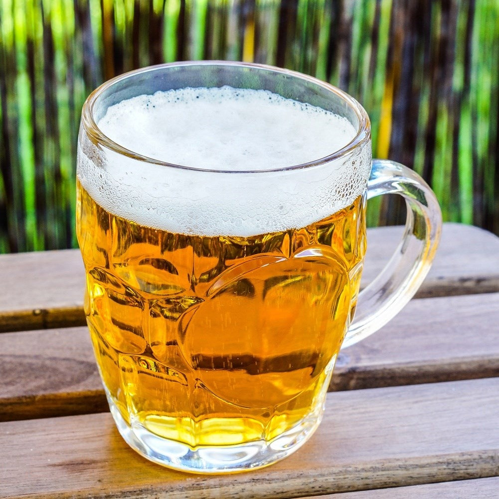 Large Glass Mug with Handle - 500 ml