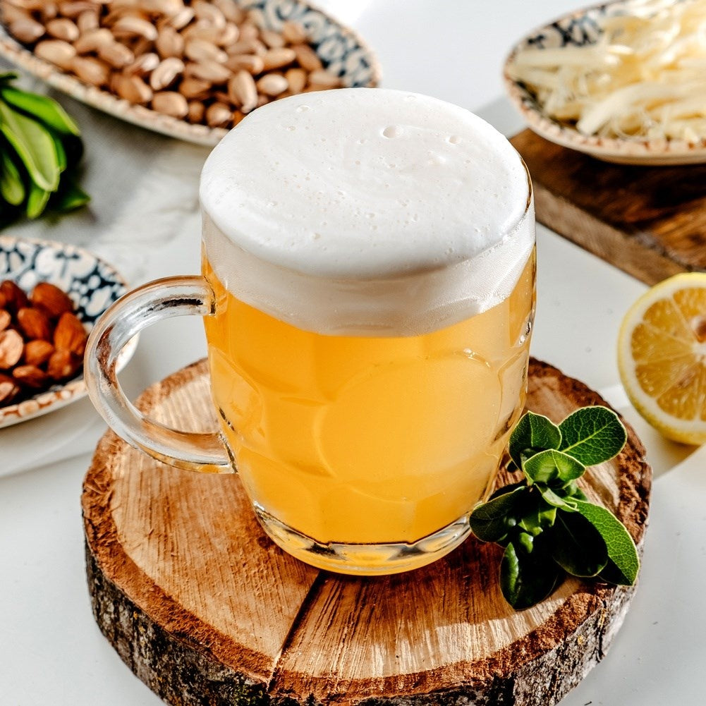 Large Glass Mug with Handle - 500 ml