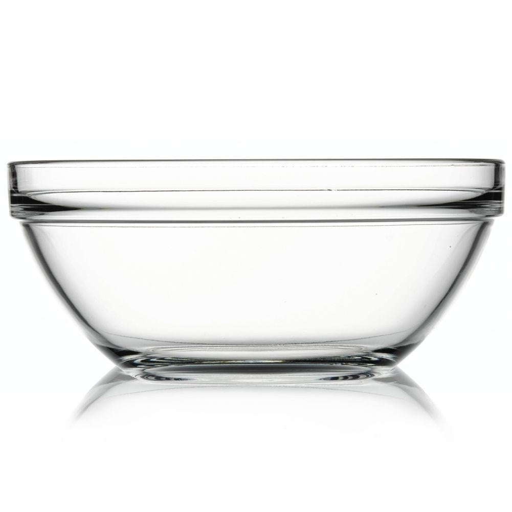 Large Glass Serving Bowl for Salads and Snacks