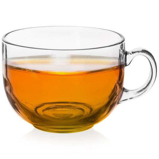 Large Glass with Handle, 650 ml - High quality for all drinks