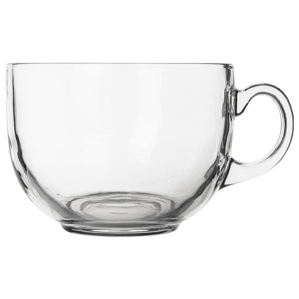 Large Glass with Handle, 650 ml - High quality for all drinks