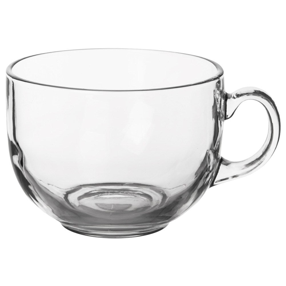 Large Glass with Handle, 650 ml - High quality for all drinks