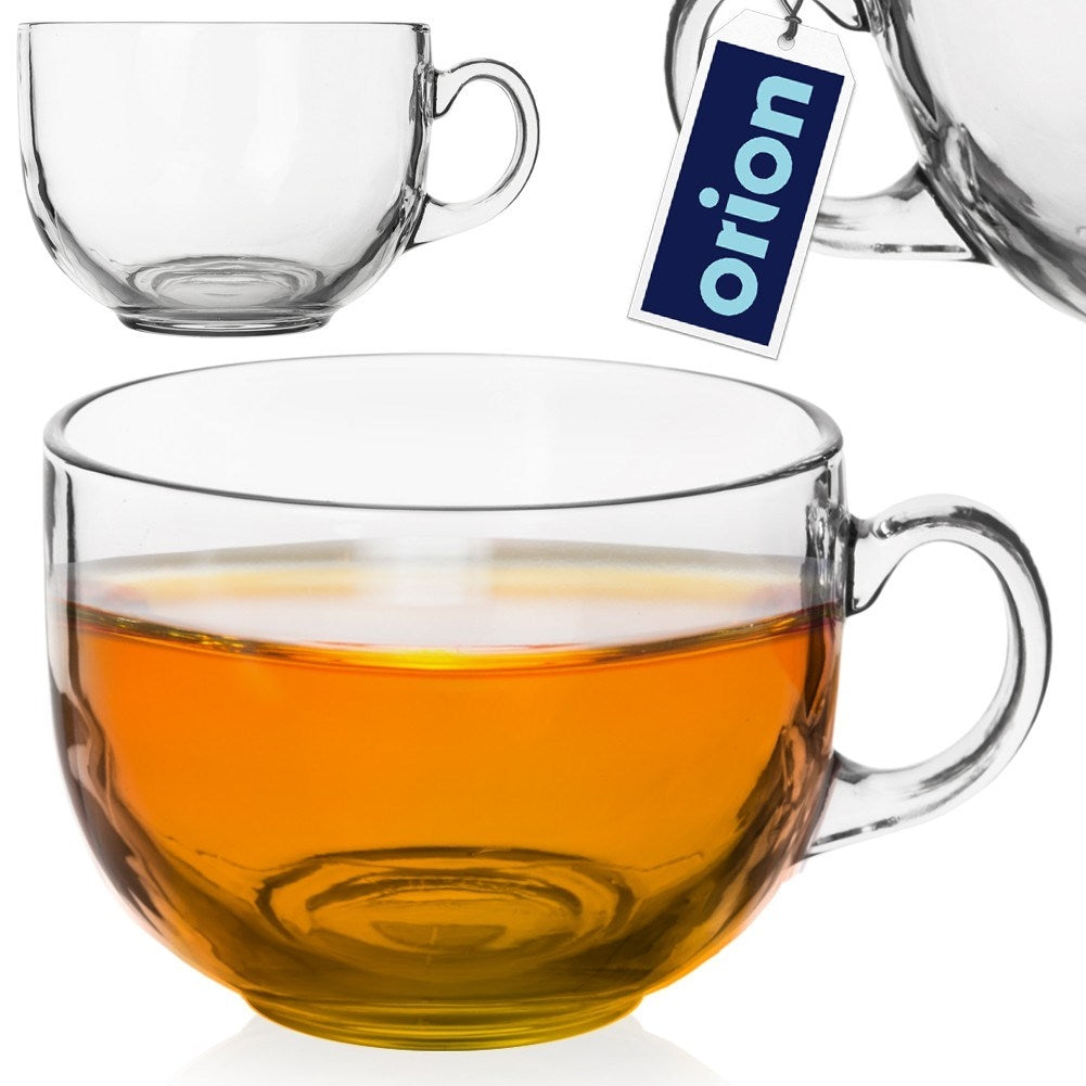 Large Glass with Handle, 650 ml - High quality for all drinks