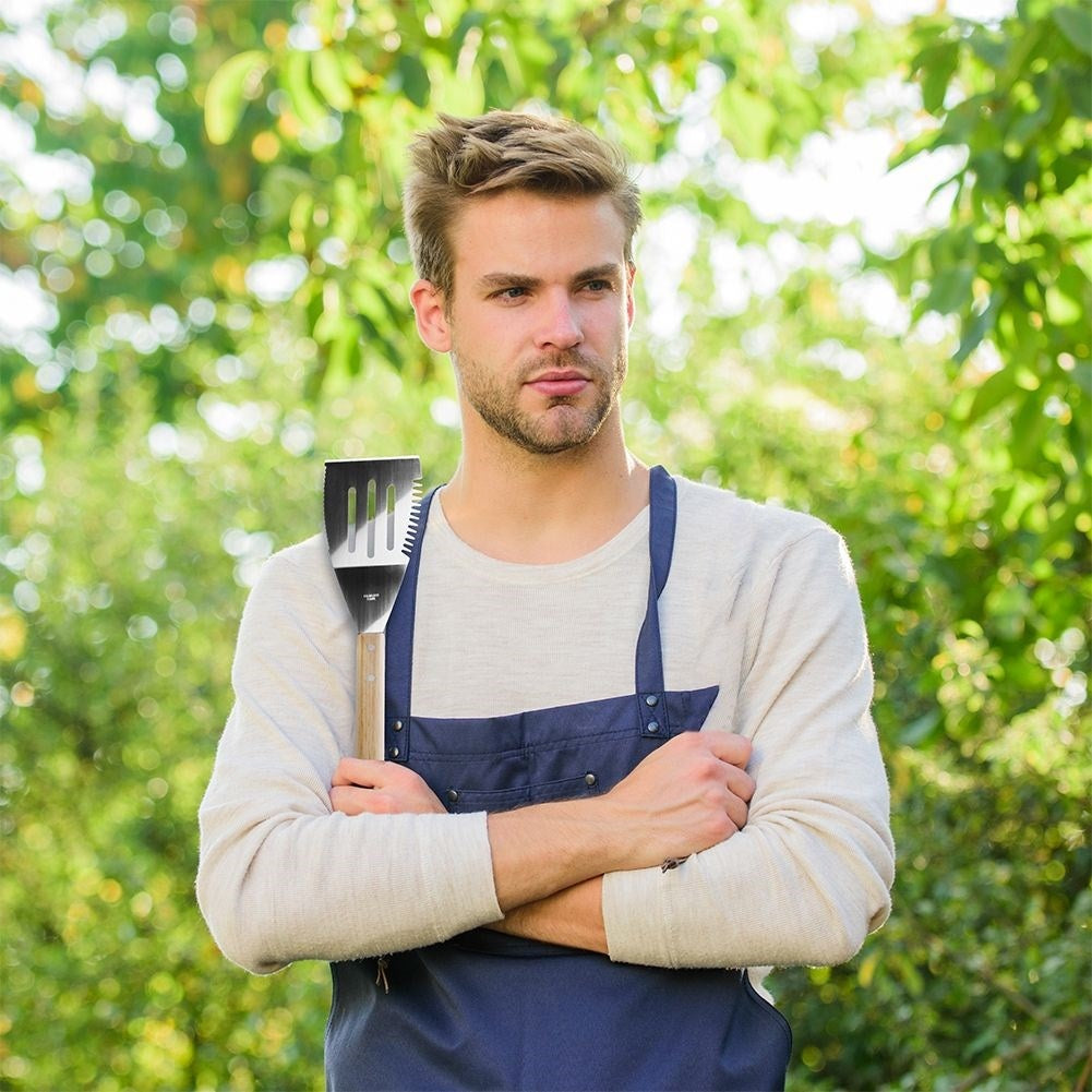 Large Grill Spade in High Quality Stainless Steel
