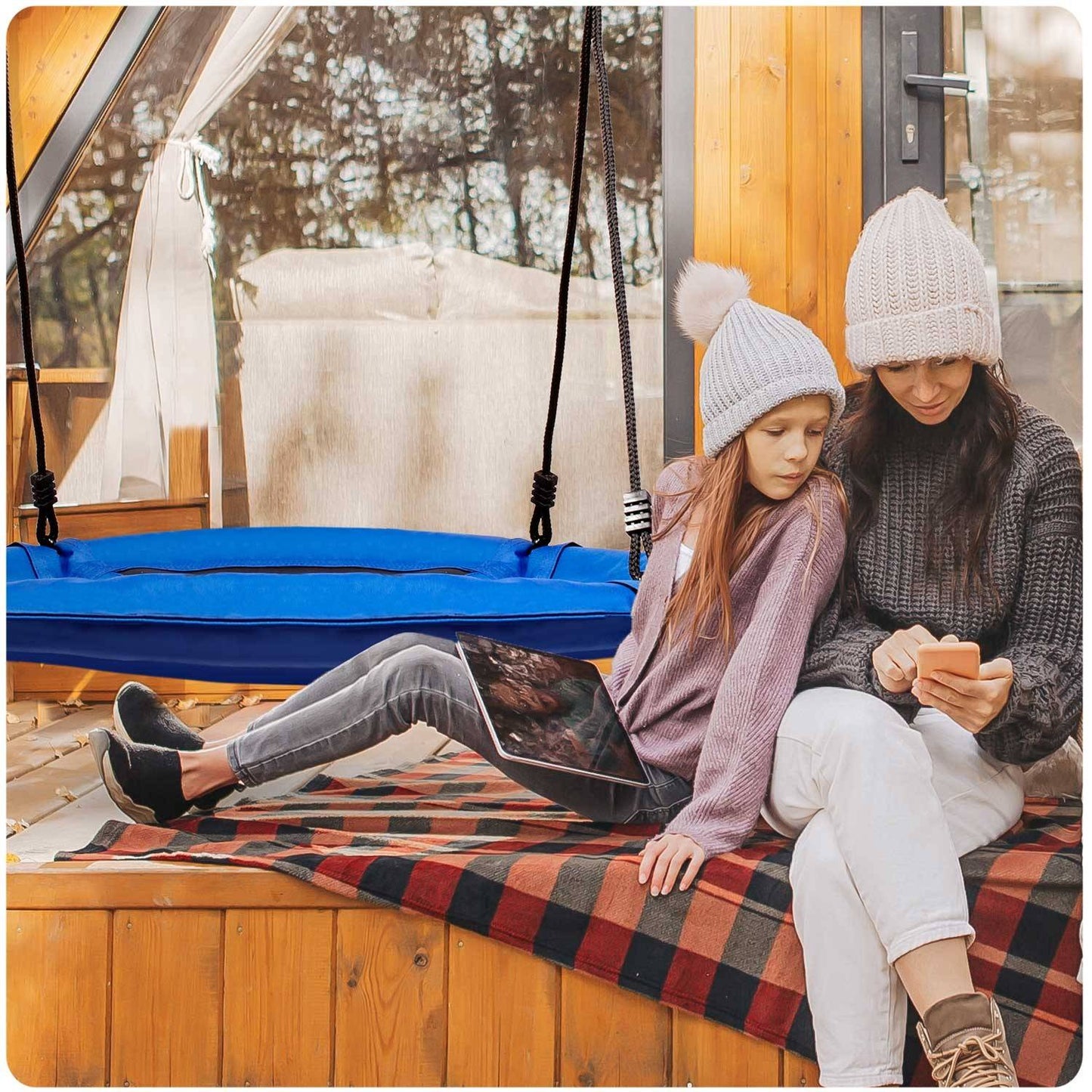 Large Hanging swing SWINGO XXL 95 cm