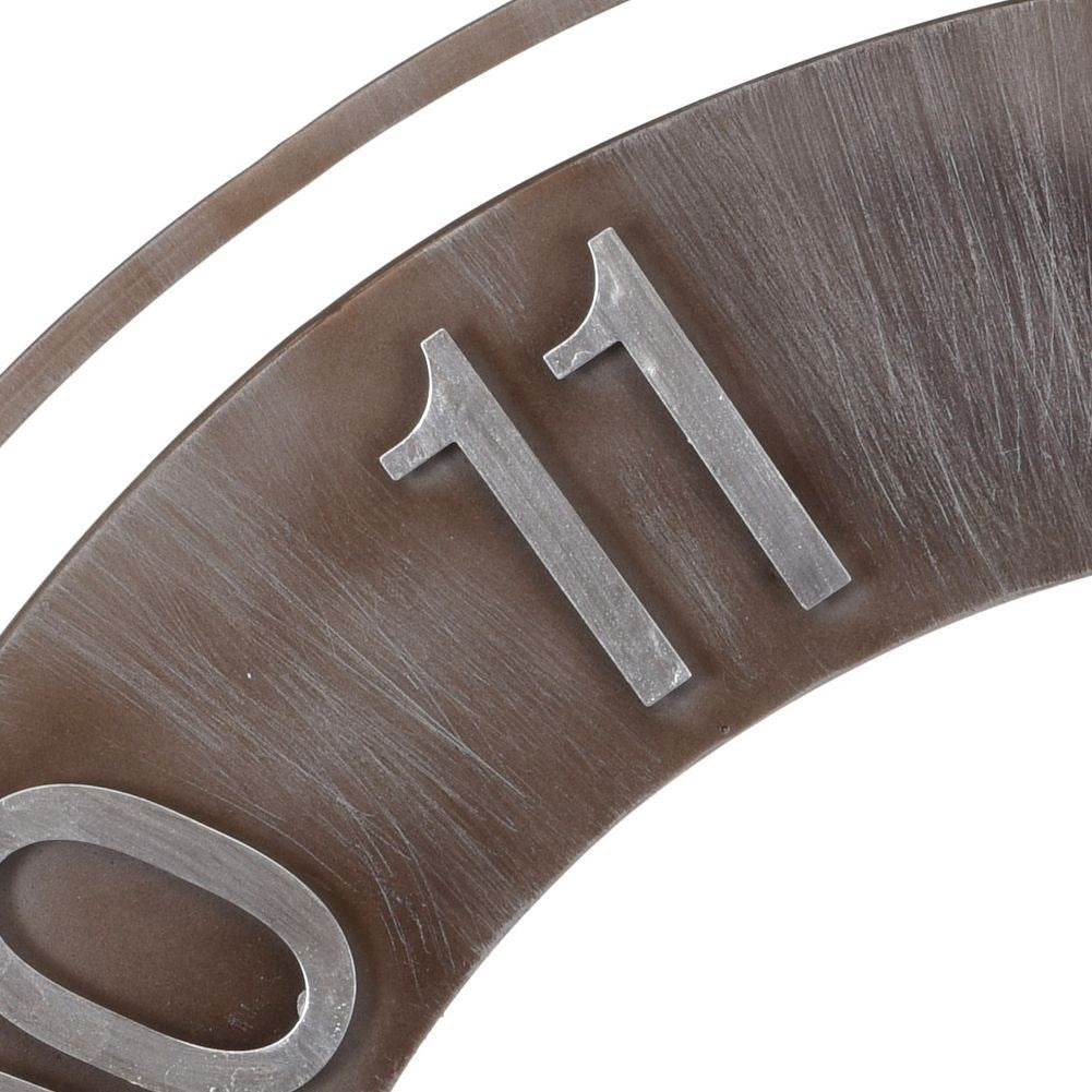 Large Metal Wall Clock for Loft