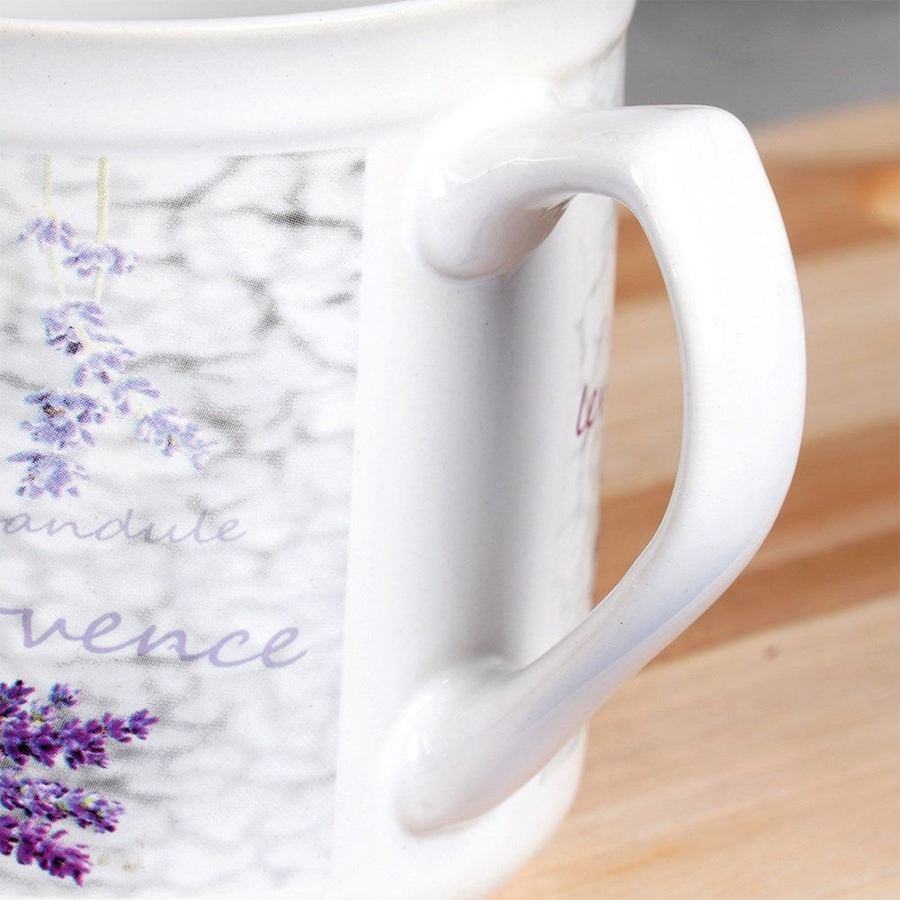 Large Mug with Handle for Coffee, Tea and Other Drinks