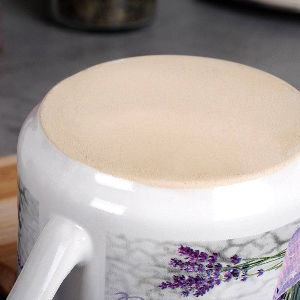 Large Mug with Handle for Coffee, Tea and Other Drinks