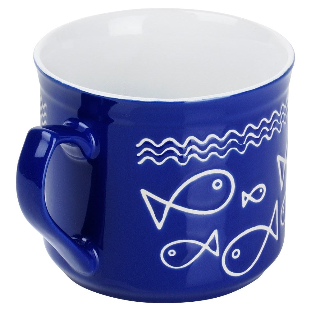 Large Mug with Handle for Hot Drinks, Ceramic