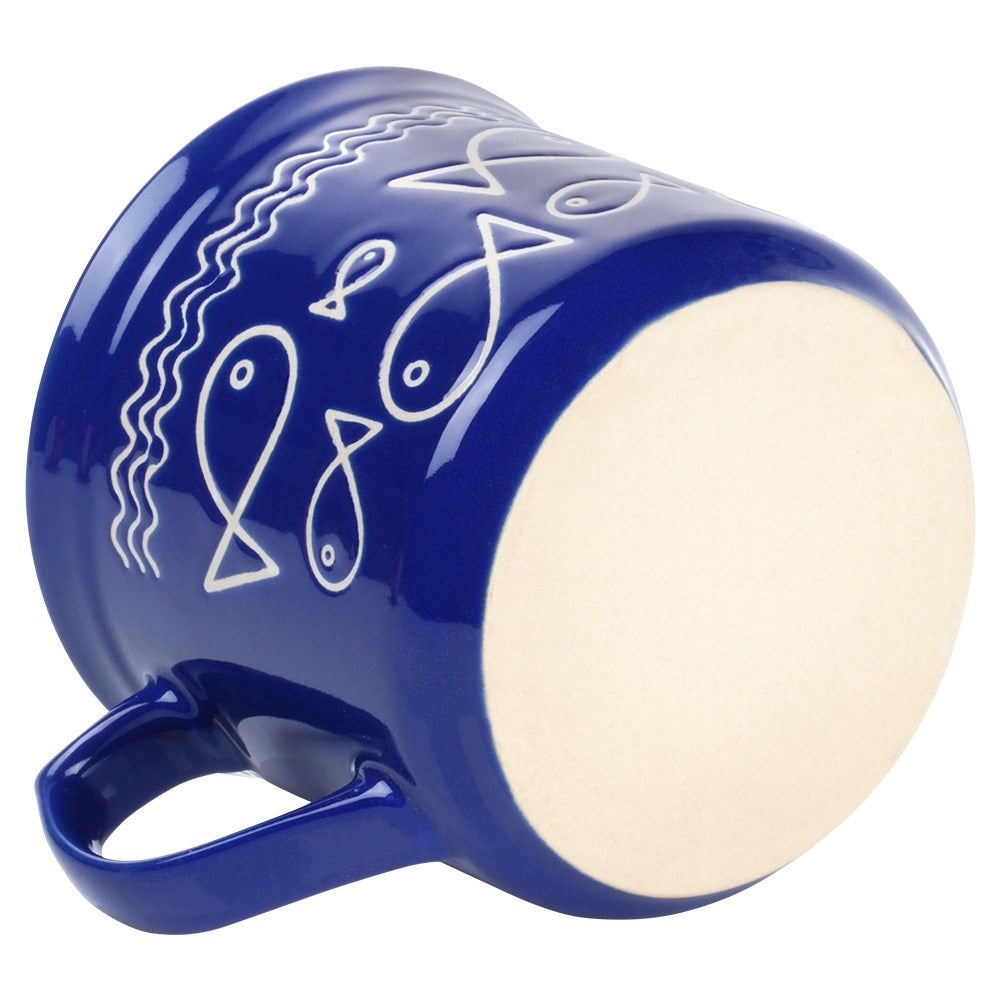 Large Mug with Handle for Hot Drinks, Ceramic