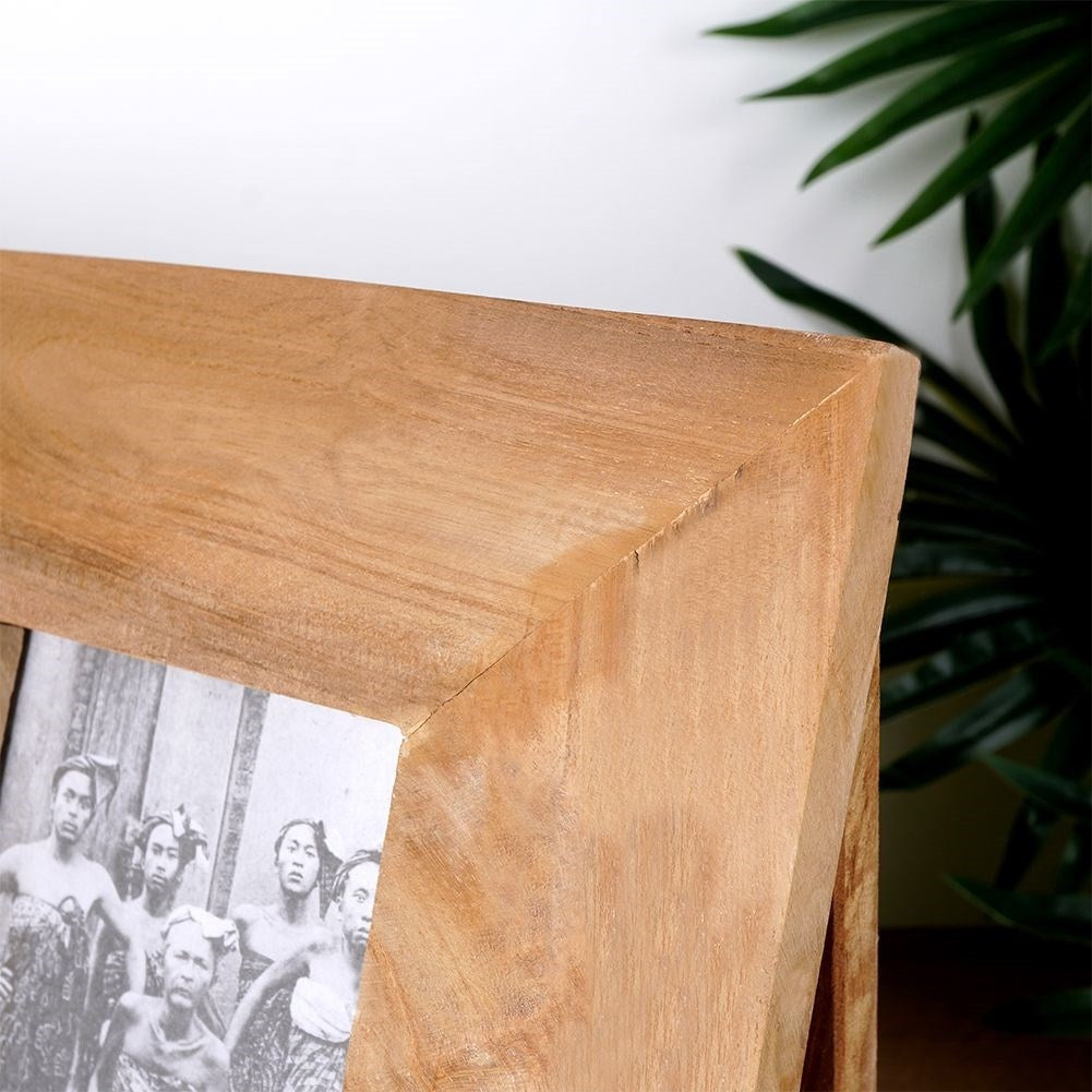 Large Rectangular Tea Frame for Three Pictures 10x15 cm