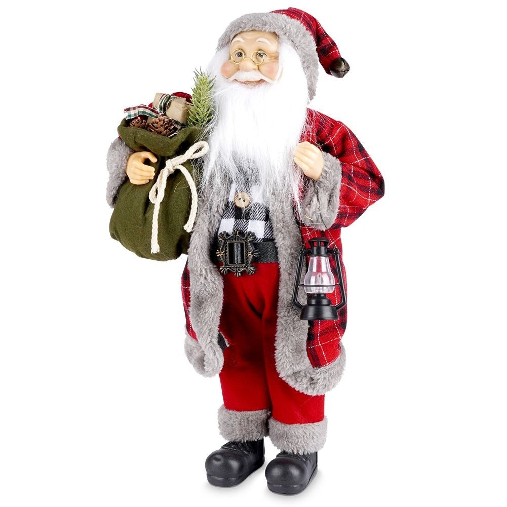 Large Santa 44 cm - Perfect winter and Christmas decoration
