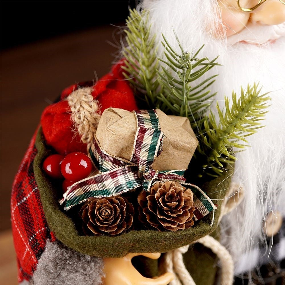 Large Santa 44 cm - Perfect winter and Christmas decoration