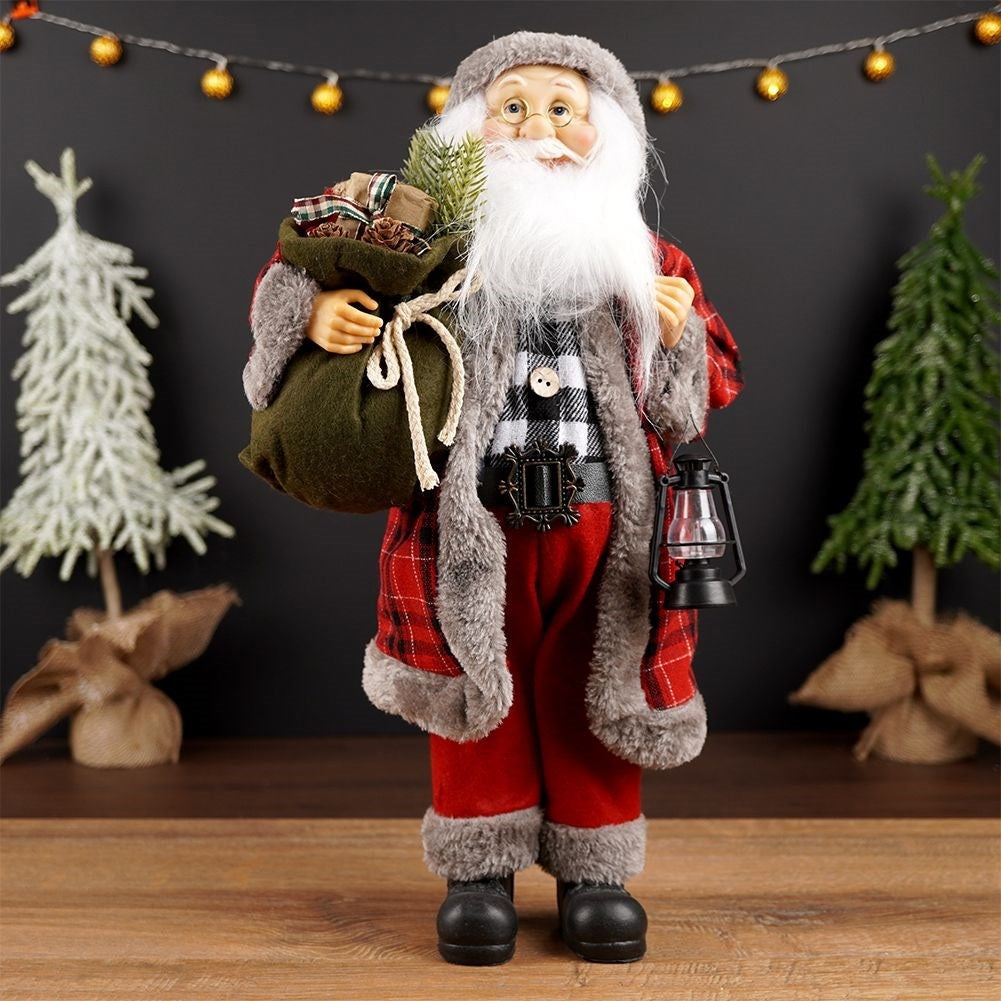 Large Santa 44 cm - Perfect winter and Christmas decoration