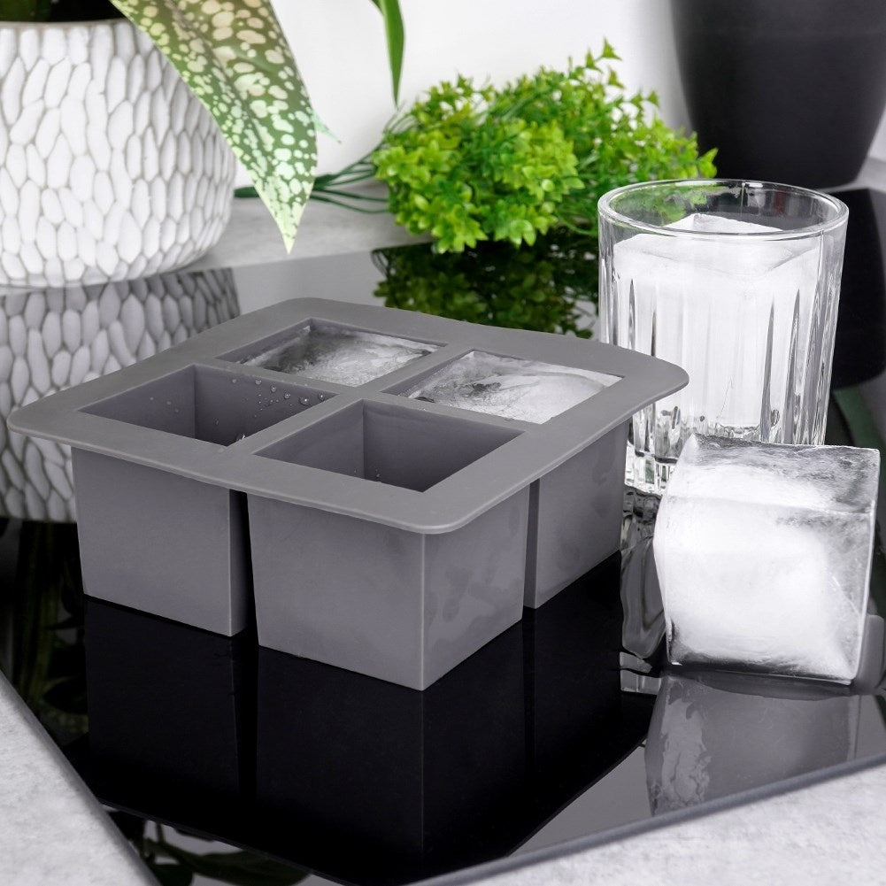 Large Silicone Molds for Square Ice Cubes XXL