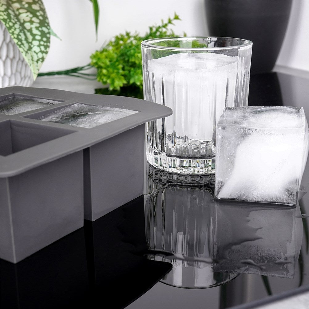 Large Silicone Molds for Square Ice Cubes XXL