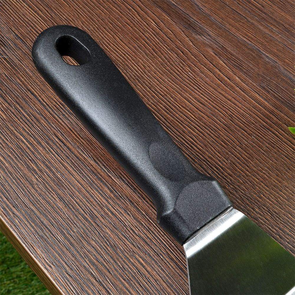 Large Stainless Steel Grill Spade with Comfortable Handle