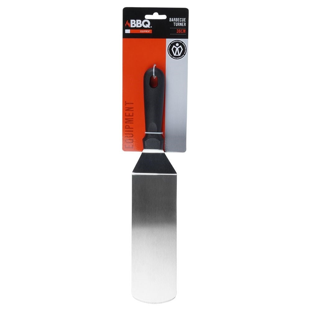 Large Stainless Steel Grill Spade with Comfortable Handle