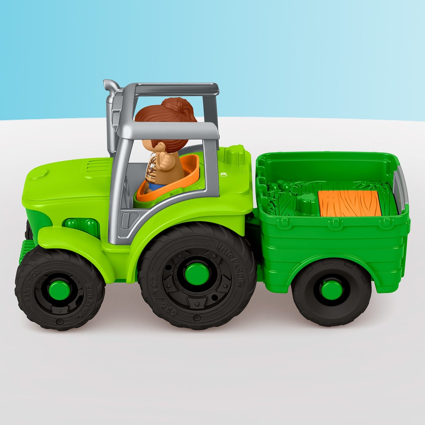 Large Toy Tractor with Sounds and Figure