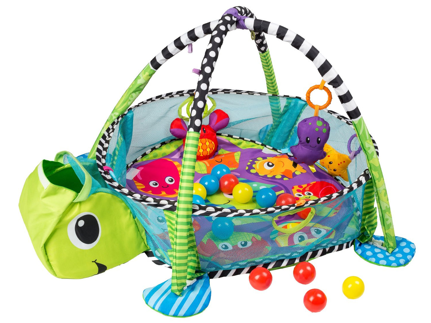 Large activity playmat with balls ECOTOYS