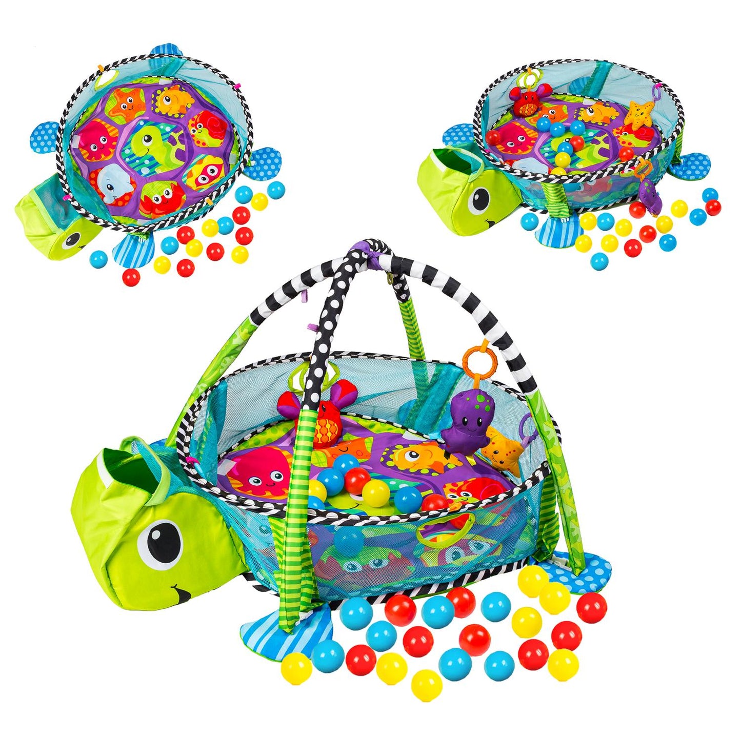 Large activity playmat with balls ECOTOYS