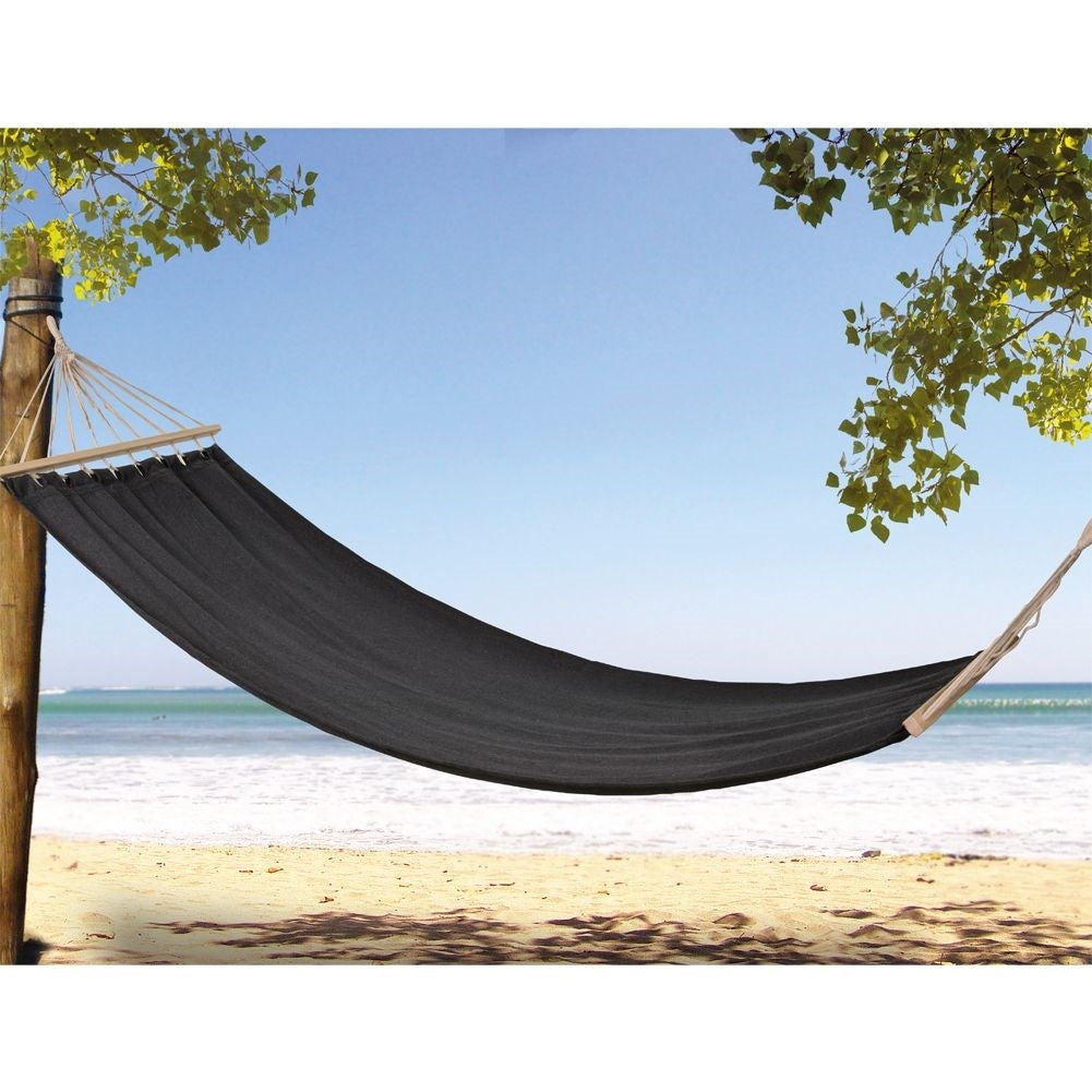 Large and durable 1-person hammock for the garden