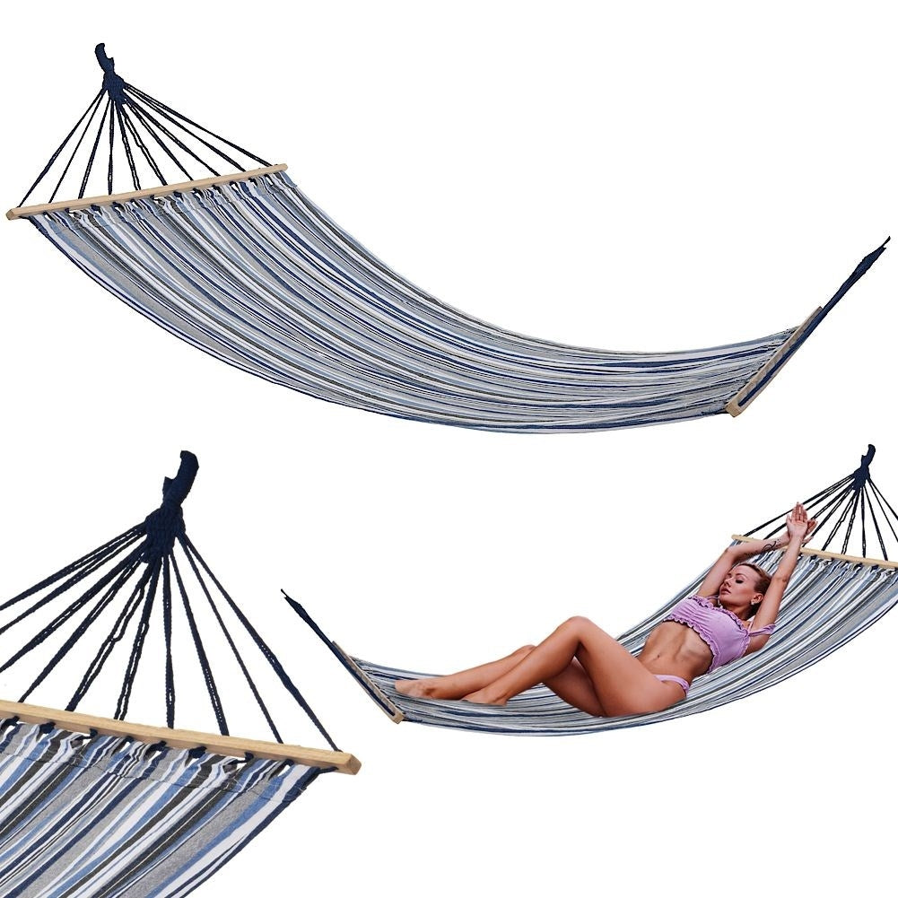 Large and durable hammock for two people