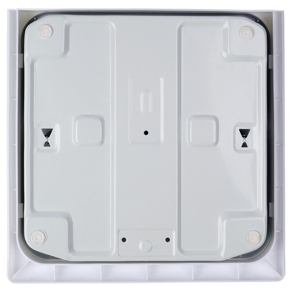 Large bathroom scale with non-slip surface and durable material