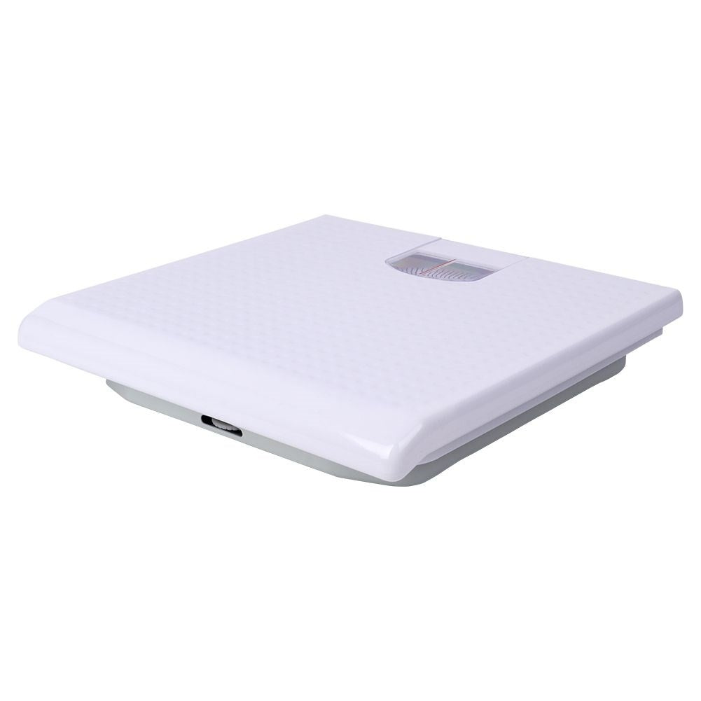 Large bathroom scale with non-slip surface and durable material