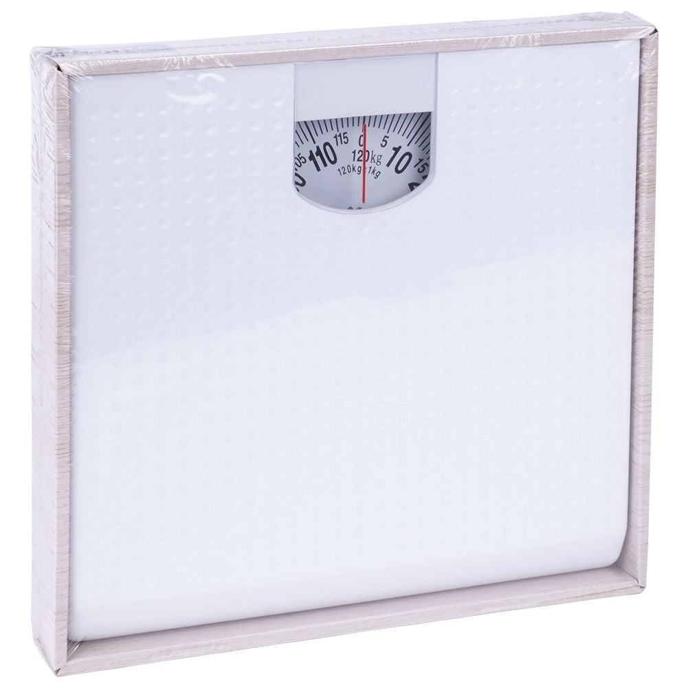 Large bathroom scale with non-slip surface and durable material