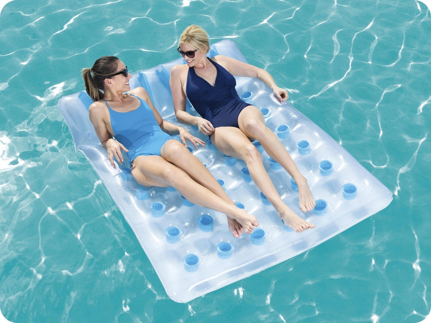 Large beach mattress for 2 people. 193 x 142 cm Bestway 43055