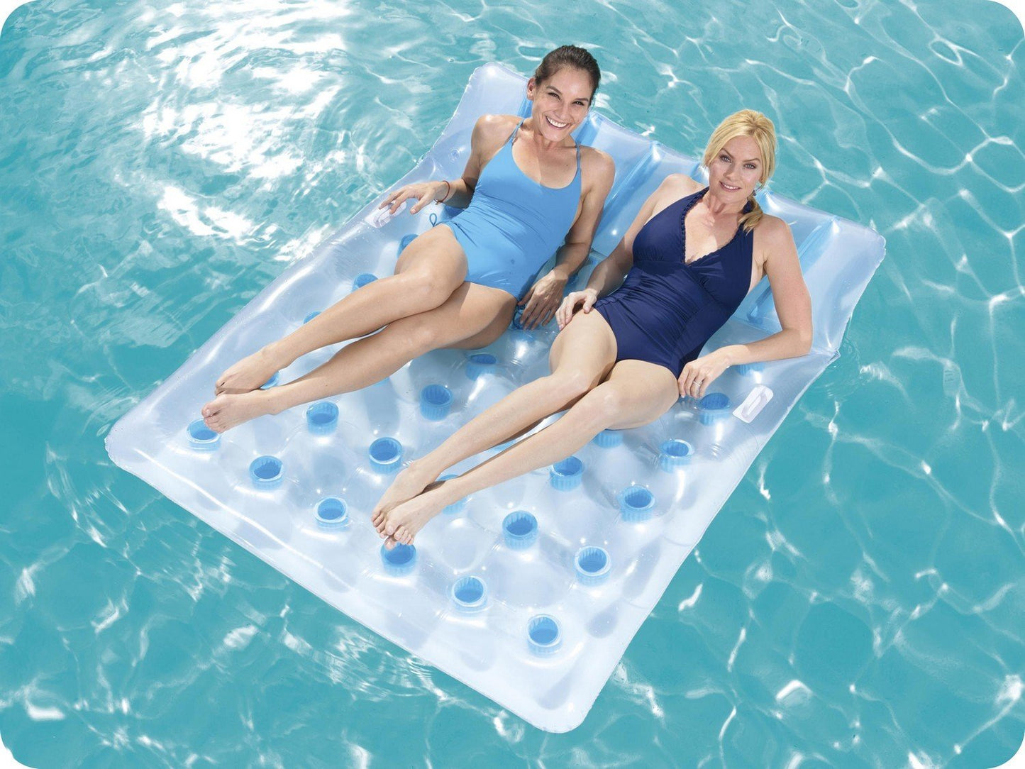 Large beach mattress for 2 people. 193 x 142 cm Bestway 43055