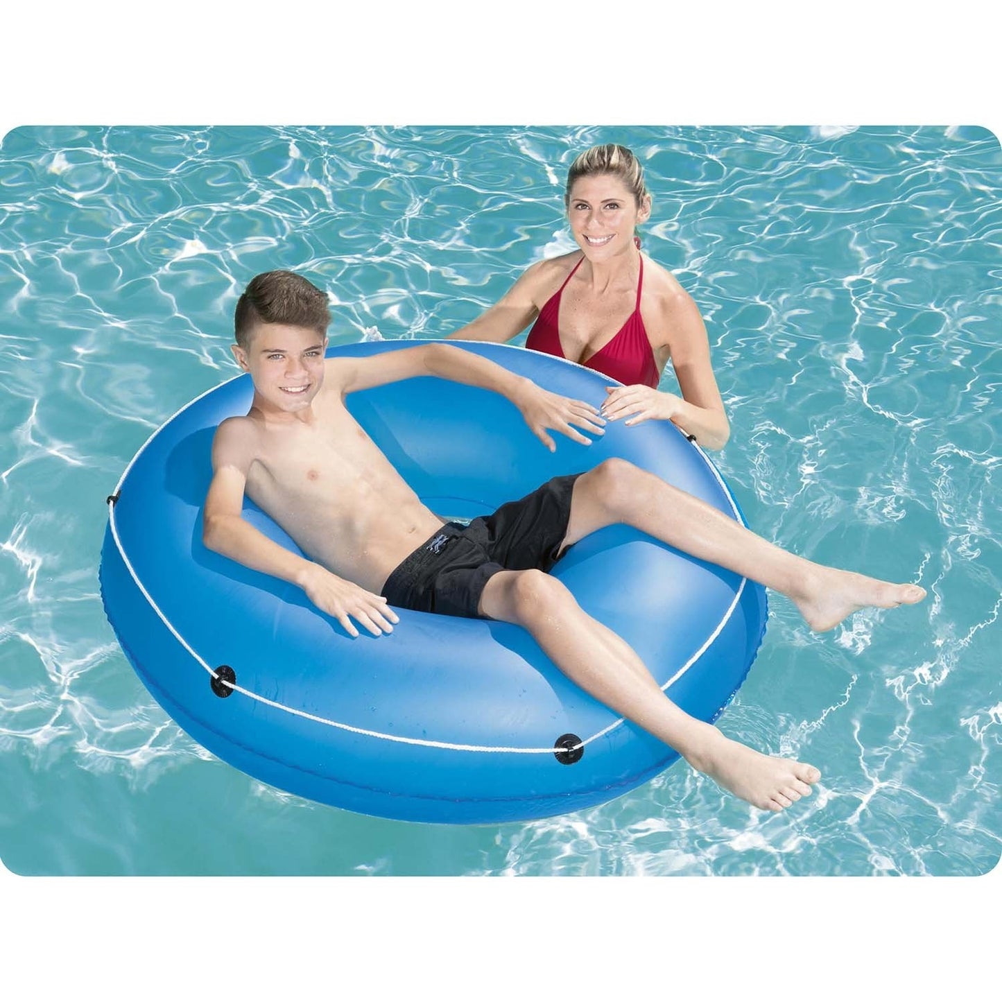 Large blue swimming ring 119 cm Bestway 36120