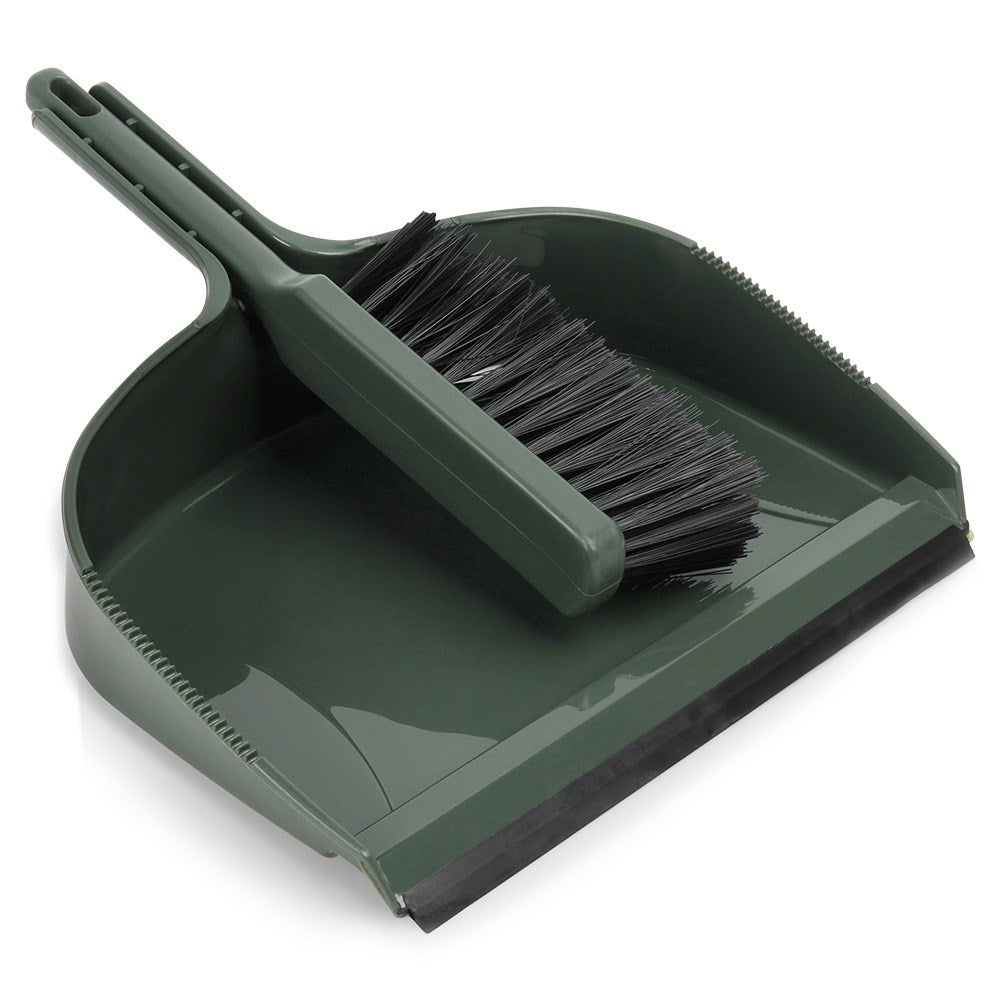 Large broom with dustpan
