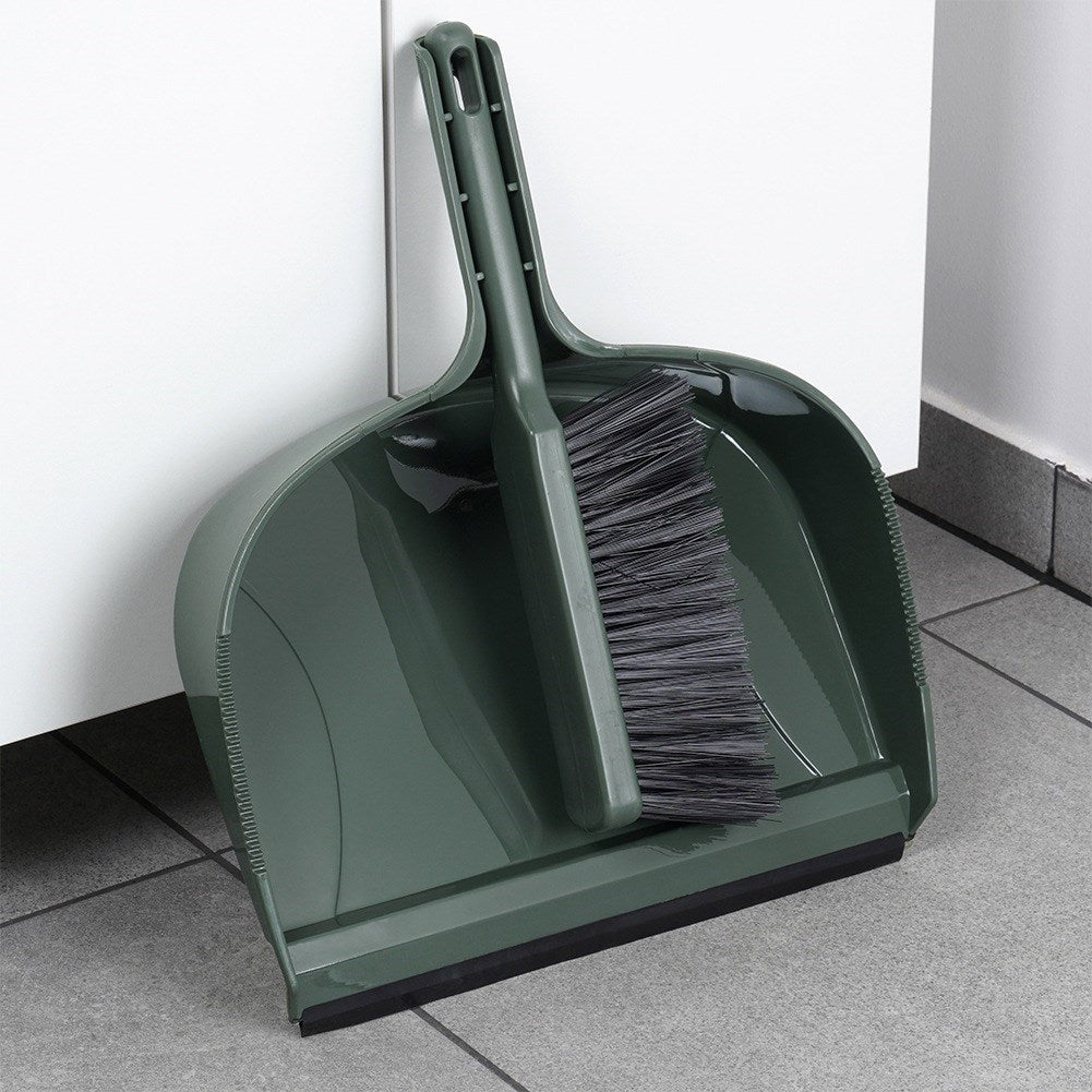 Large broom with dustpan