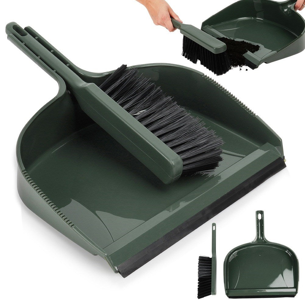 Large broom with dustpan